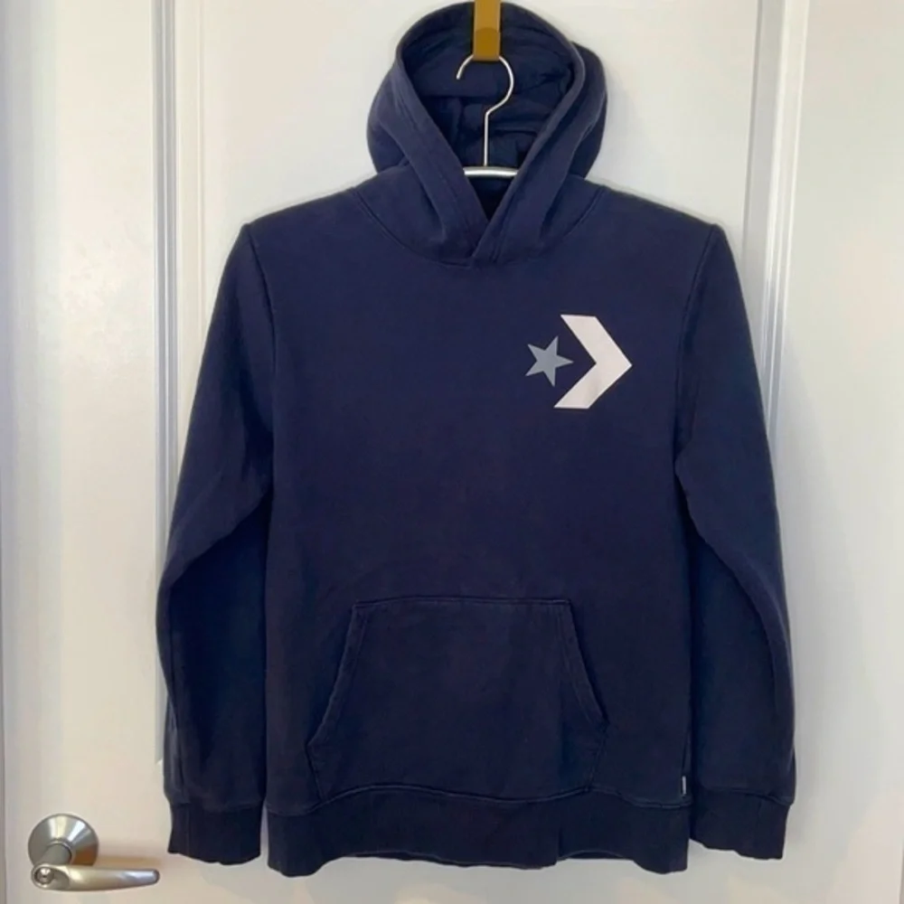 CONVERSE | Youth XL (13-15 yrs) Dark Blue CONVERSE Hooded Sweatshirt.